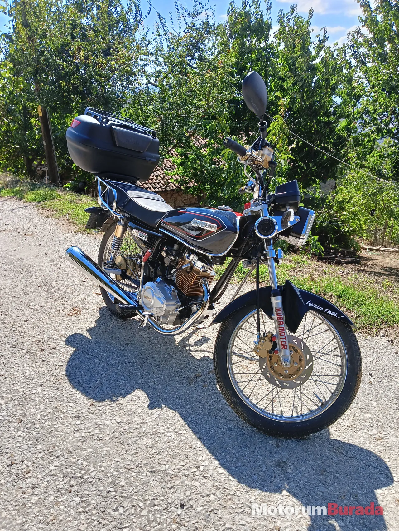 2025 ARALIK ÇIKIŞLI 3900 KM KÜBA RX 50 GOLD (150cc) 
