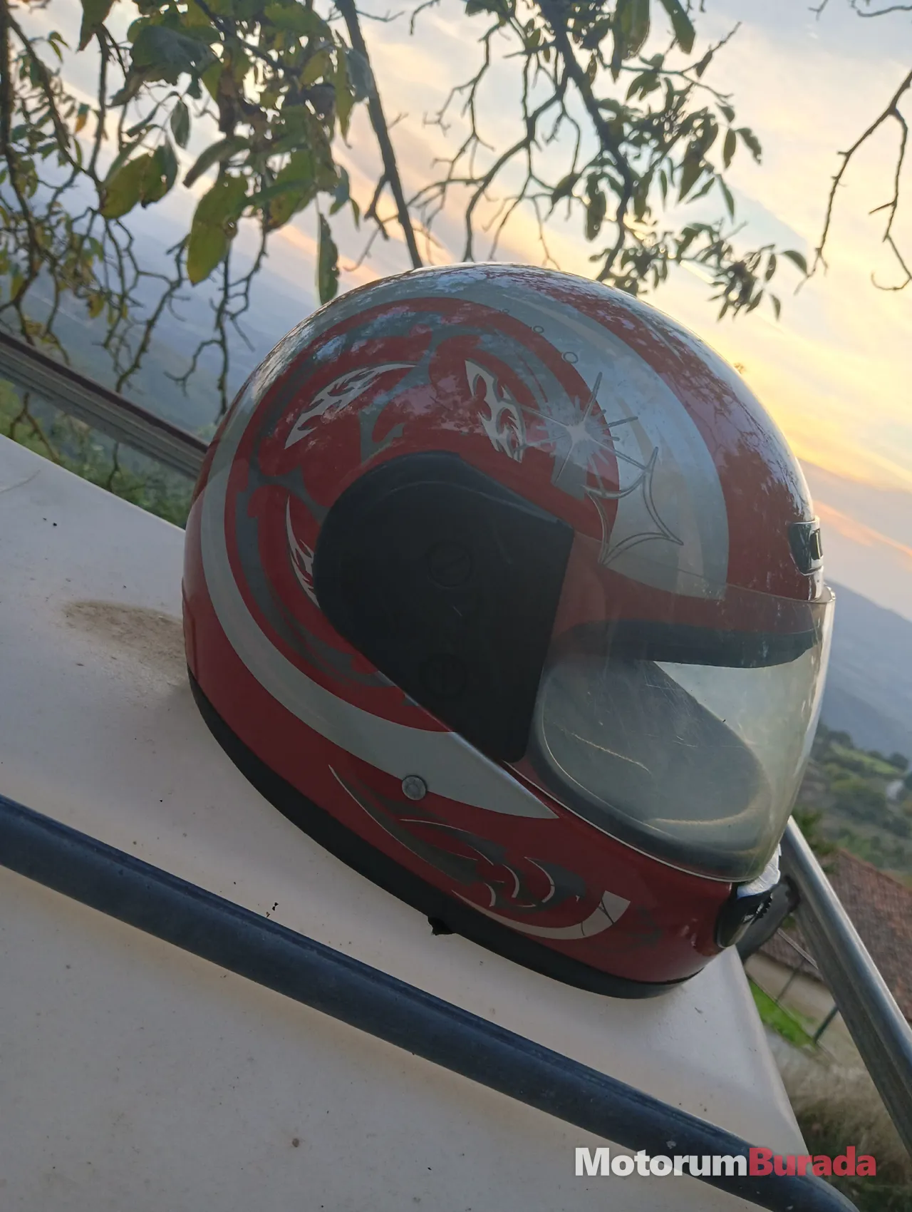 MAXEM M BEDEN KIRMIZI KASK