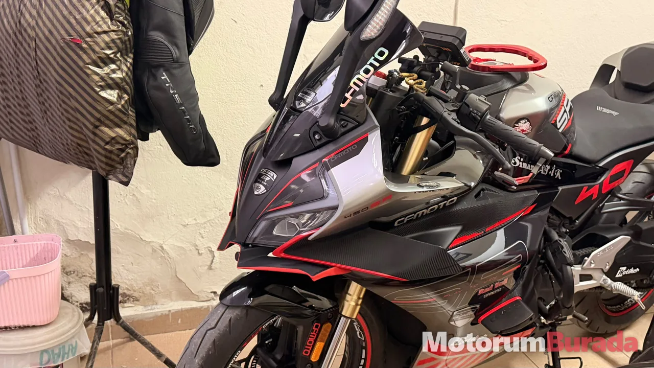 CfMoto 450Sr winglet- rüzgarlık