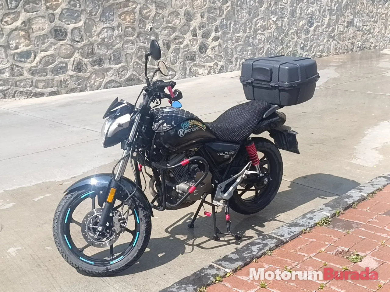 Hatasız sorunsuz Mondial vulture 125i 