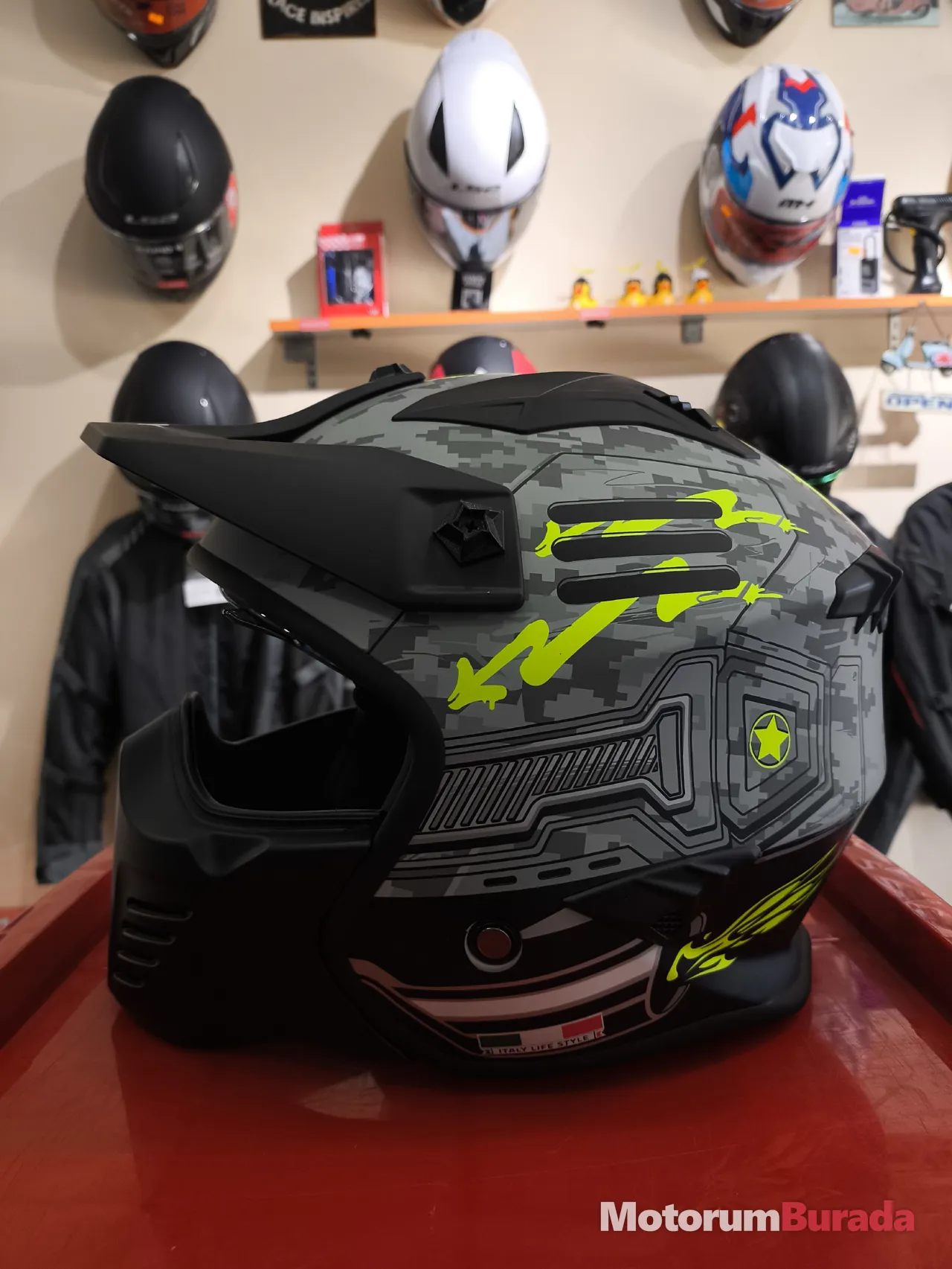 Sway cross modüler kask 