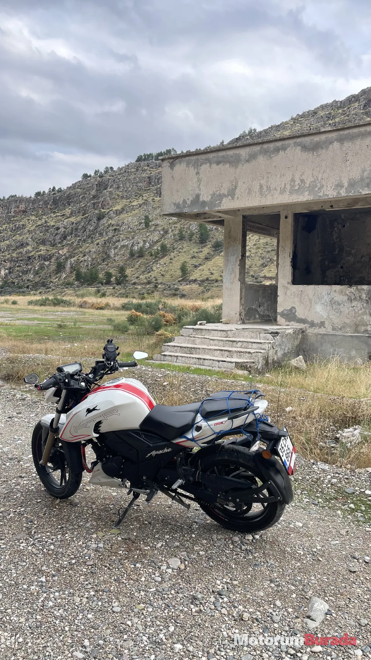 2024 TVS Apache Takasa açığım üst ccler için